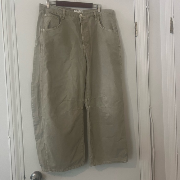 We The Free Tan Boyfriend Jeans - Picture 4 of 4